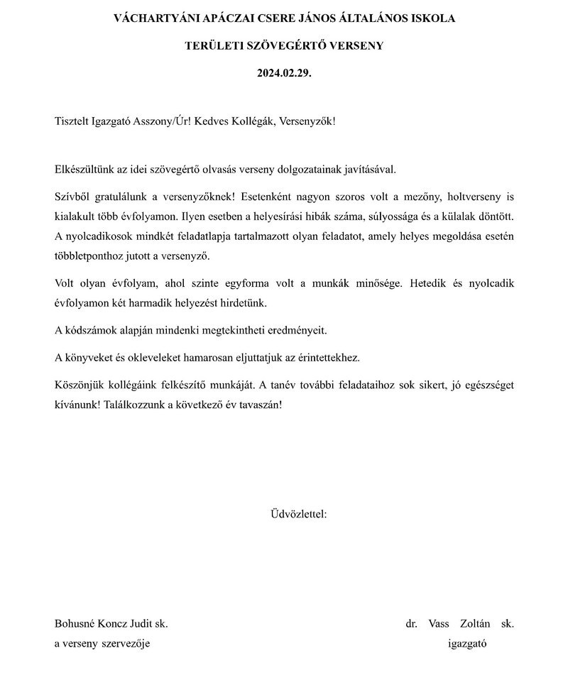 vachartyan iskola hirek teruleti szovegerto verseny 20240320